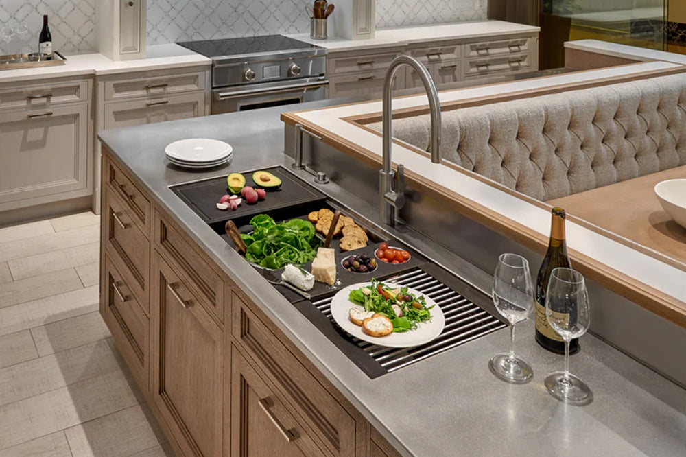 Transform Your Kitchen with The Galley Kitchen Workstations