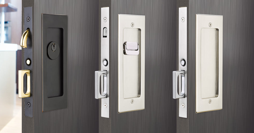 Emtek Pocket Door Hardware