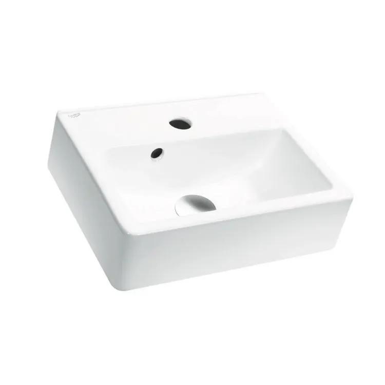white bathroom sink