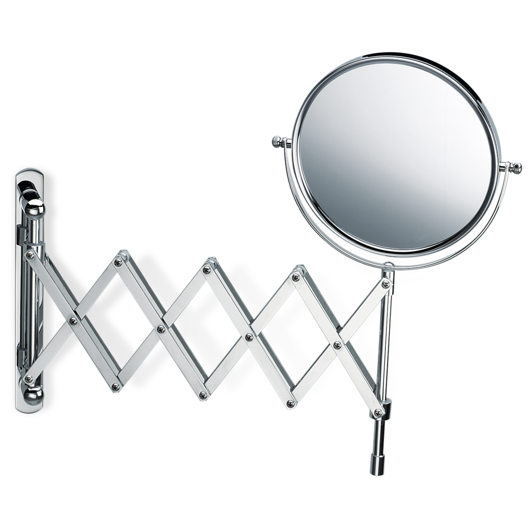 chrome cosmetic mirror