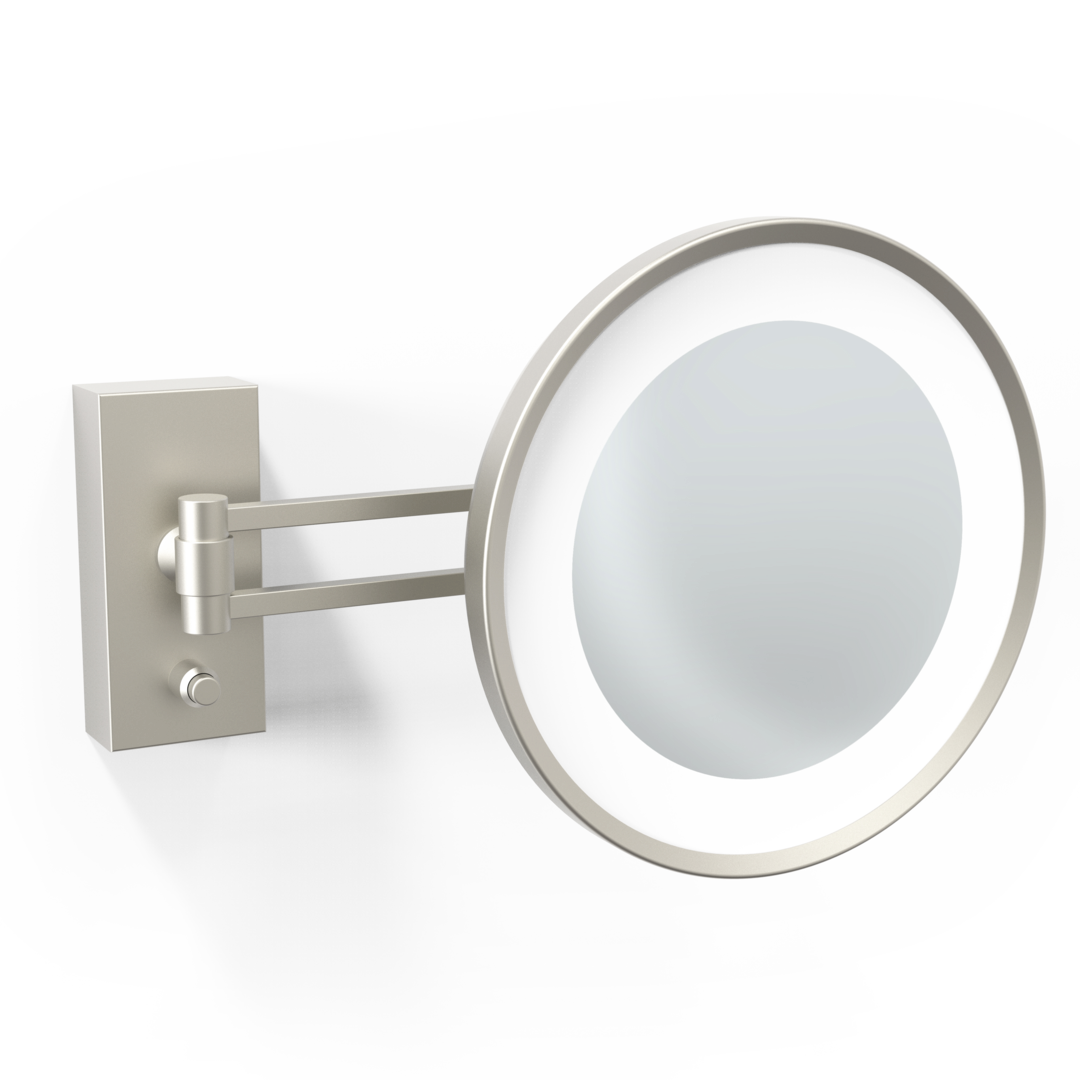 Decor Walther Corner LED Cosmetic Mirror Illuminated - 3x Magnification by Decor Walther