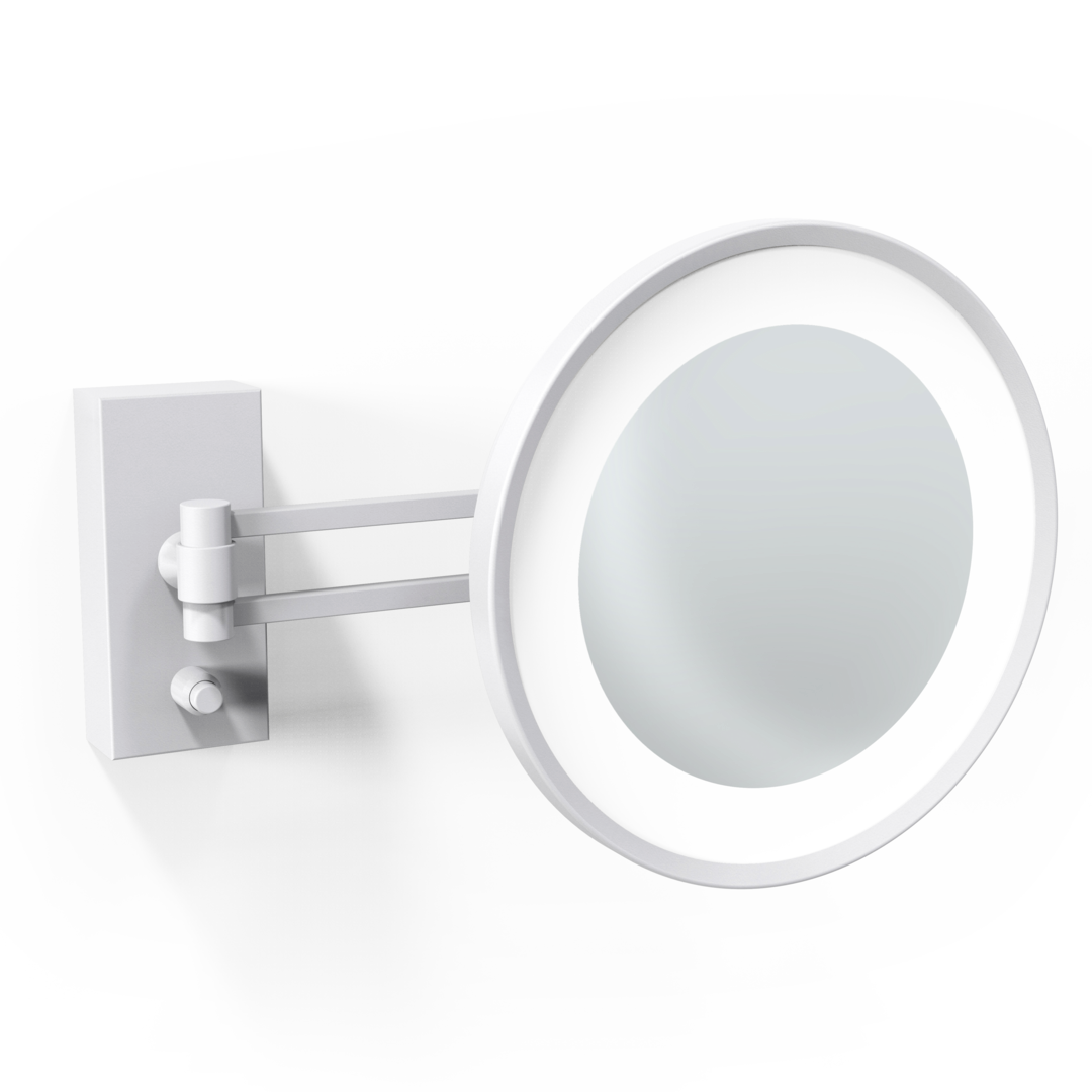 Decor Walther Corner LED Cosmetic Mirror Illuminated - 3x Magnification by Decor Walther