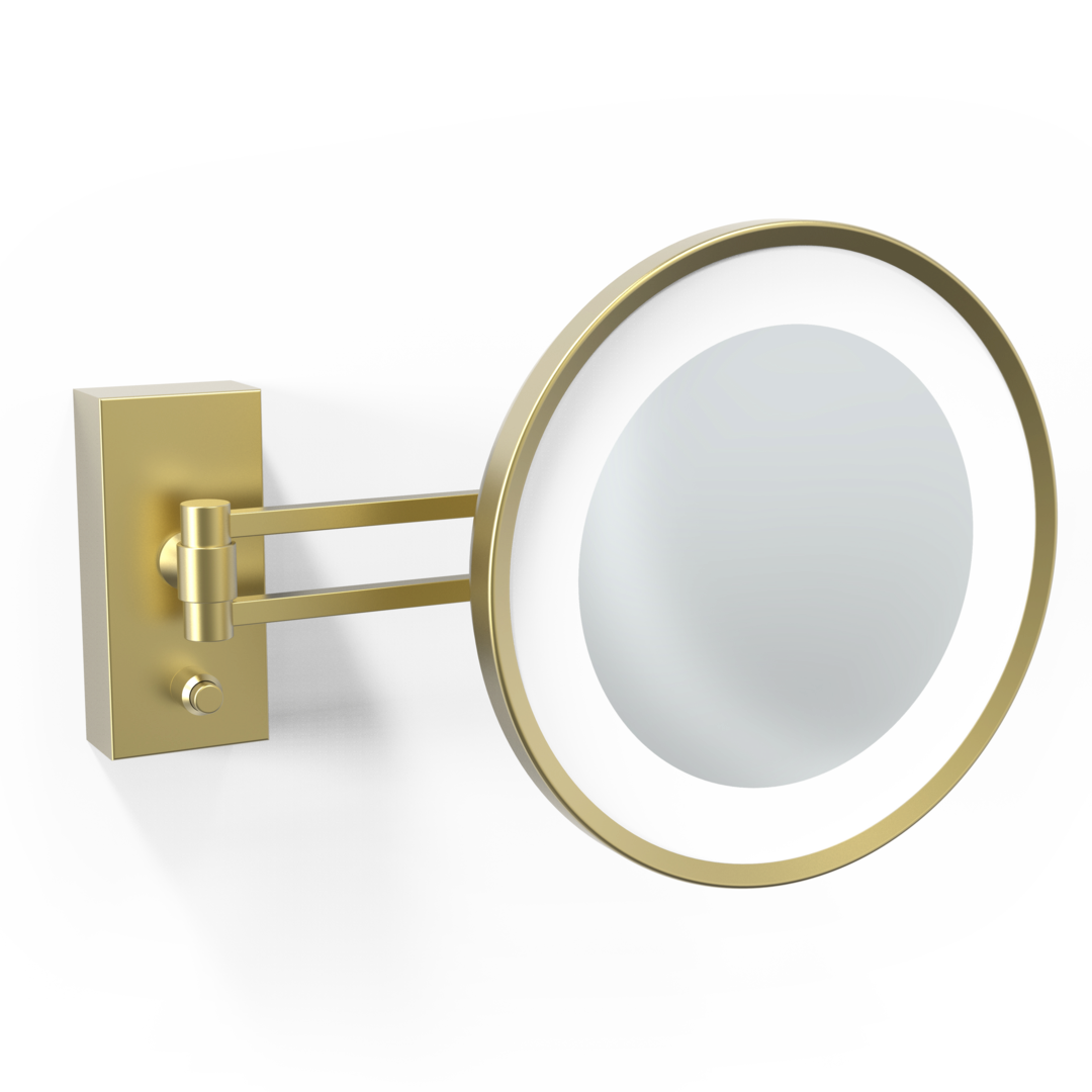 Decor Walther Corner LED Cosmetic Mirror Illuminated - 3x Magnification by Decor Walther