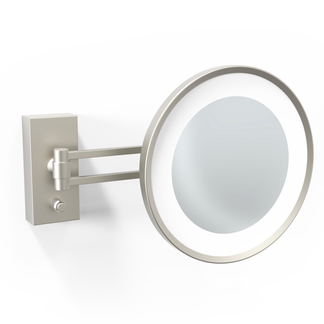 Decor Walther Corner LED Cosmetic Mirror Illuminated - 5x Magnification by Decor Walther