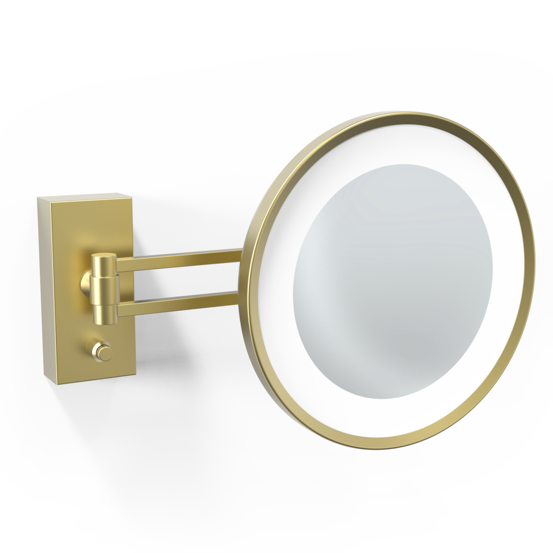 Decor Walther Corner LED Cosmetic Mirror Illuminated - 5x Magnification by Decor Walther