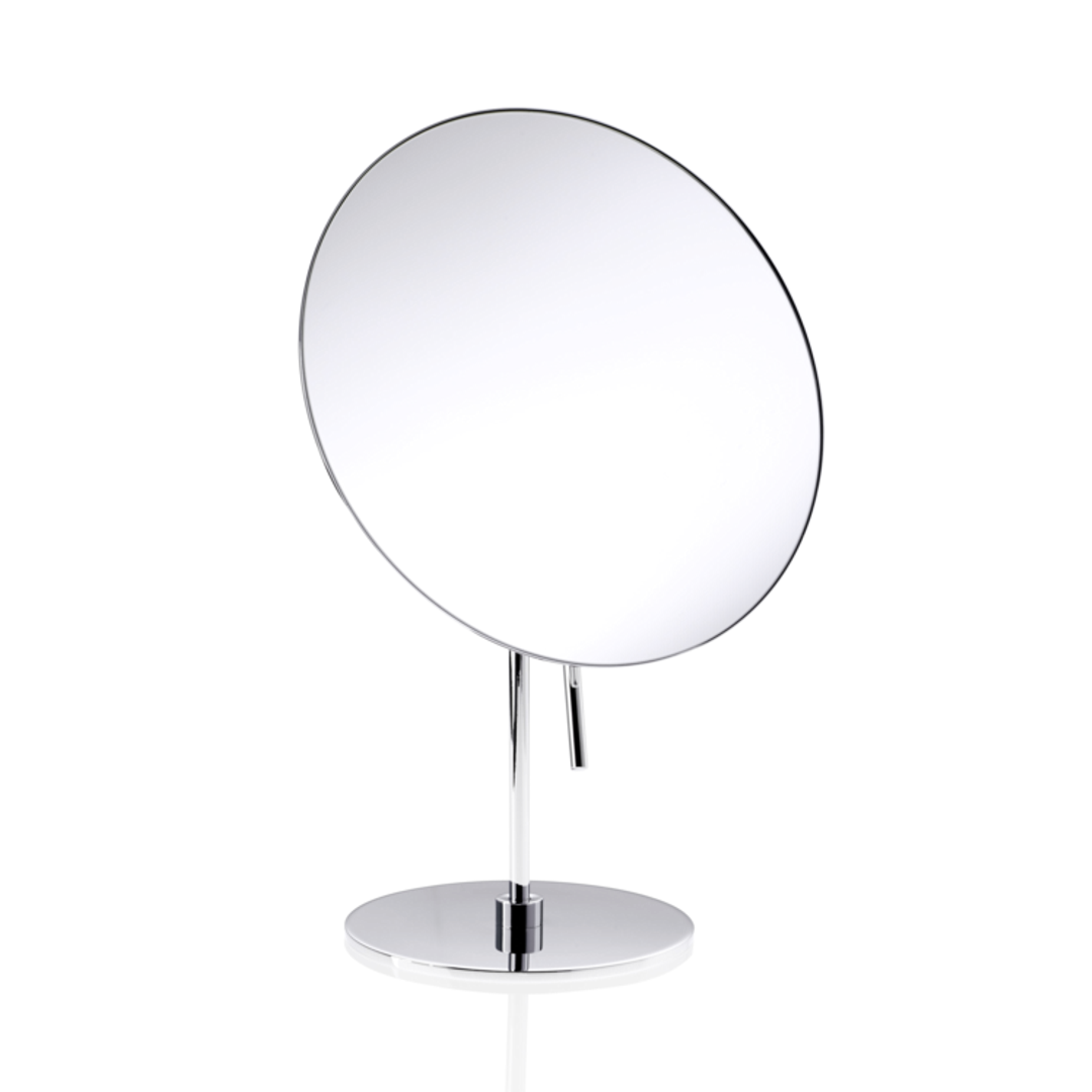 chrome cosmetic mirror