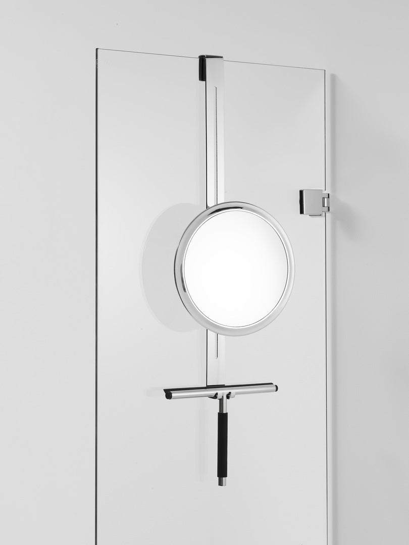 chrome cosmetic mirror