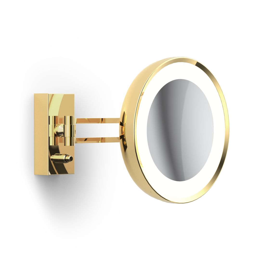 Decor Walther Corner LED Cosmetic Mirror Illuminated - 7x Magnification by Decor Walther