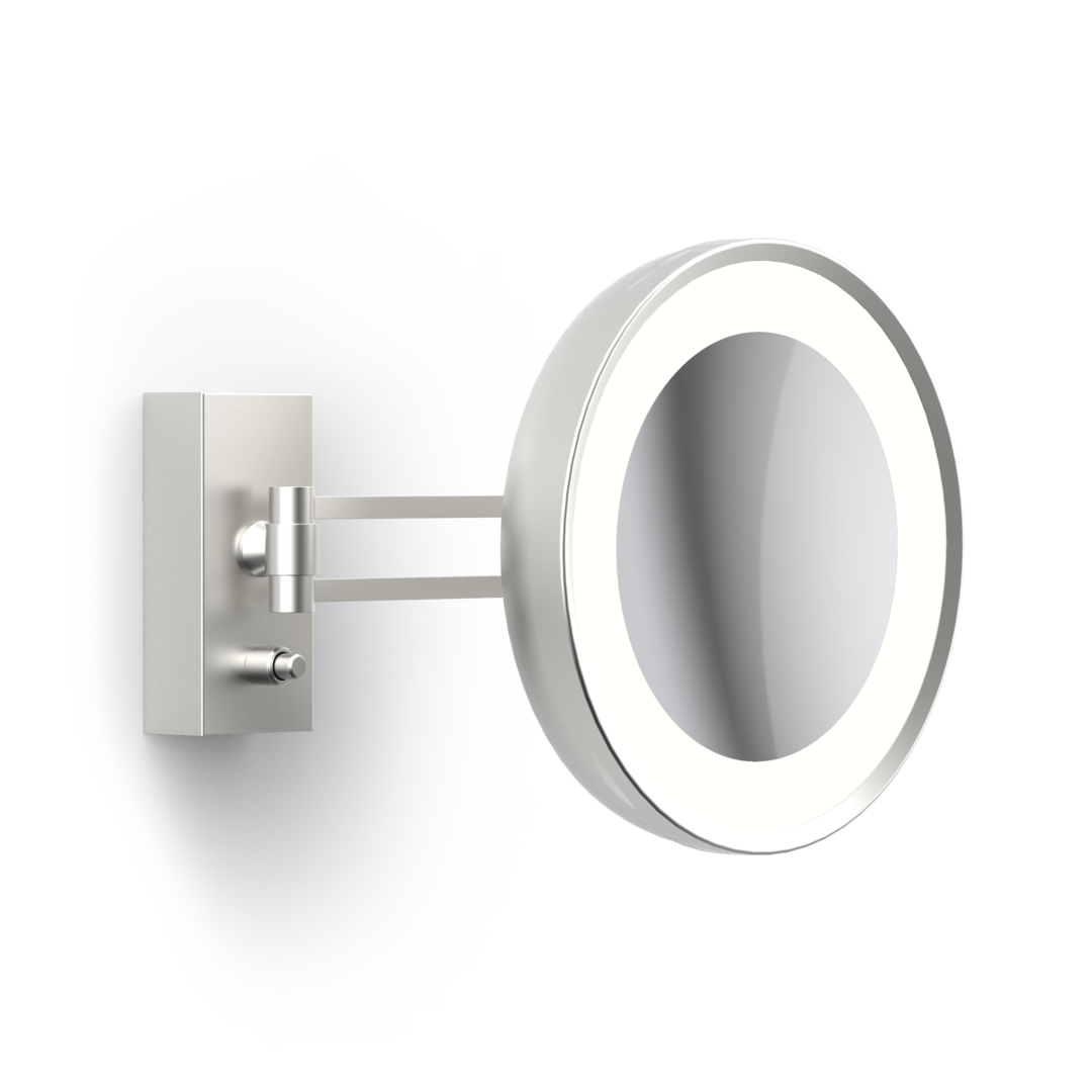 Decor Walther Corner LED Cosmetic Mirror Illuminated - 7x Magnification by Decor Walther