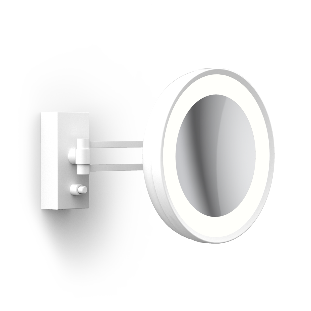 Decor Walther Corner LED Cosmetic Mirror Illuminated - 7x Magnification by Decor Walther