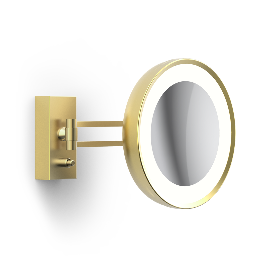 Decor Walther Corner LED Cosmetic Mirror Illuminated - 7x Magnification by Decor Walther