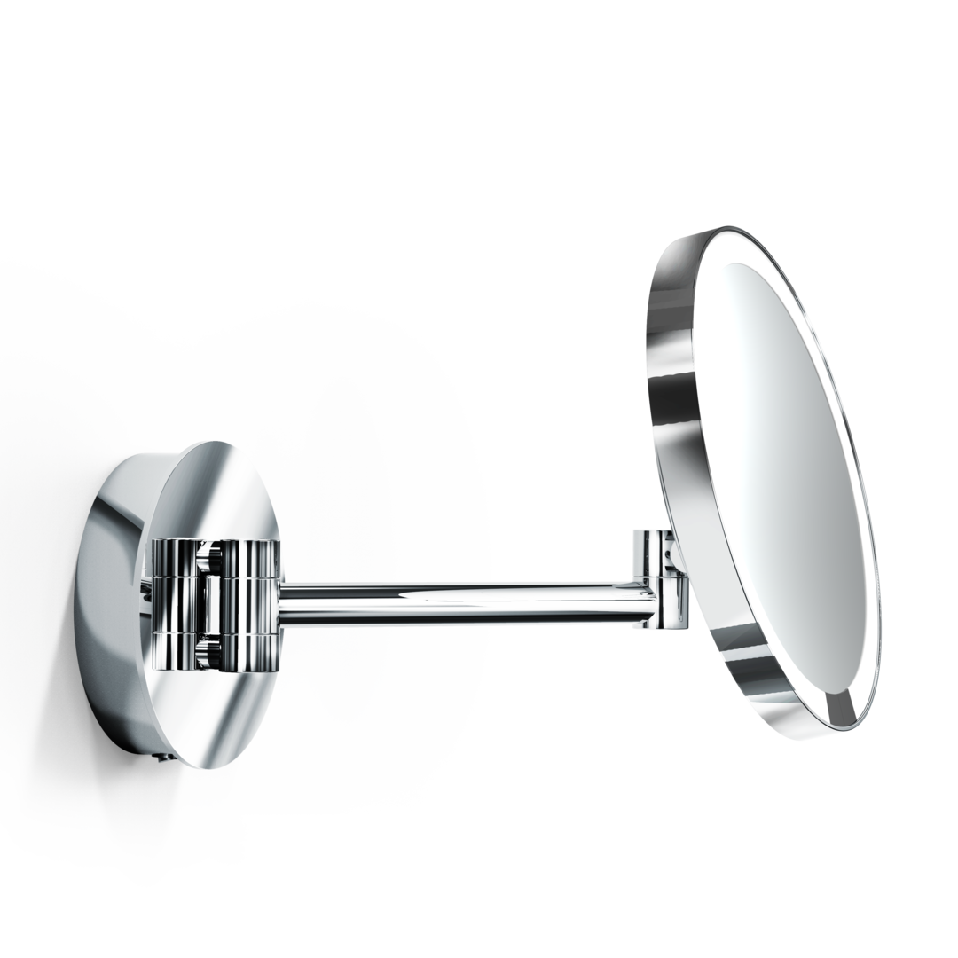 chrome led cosmetic mirror