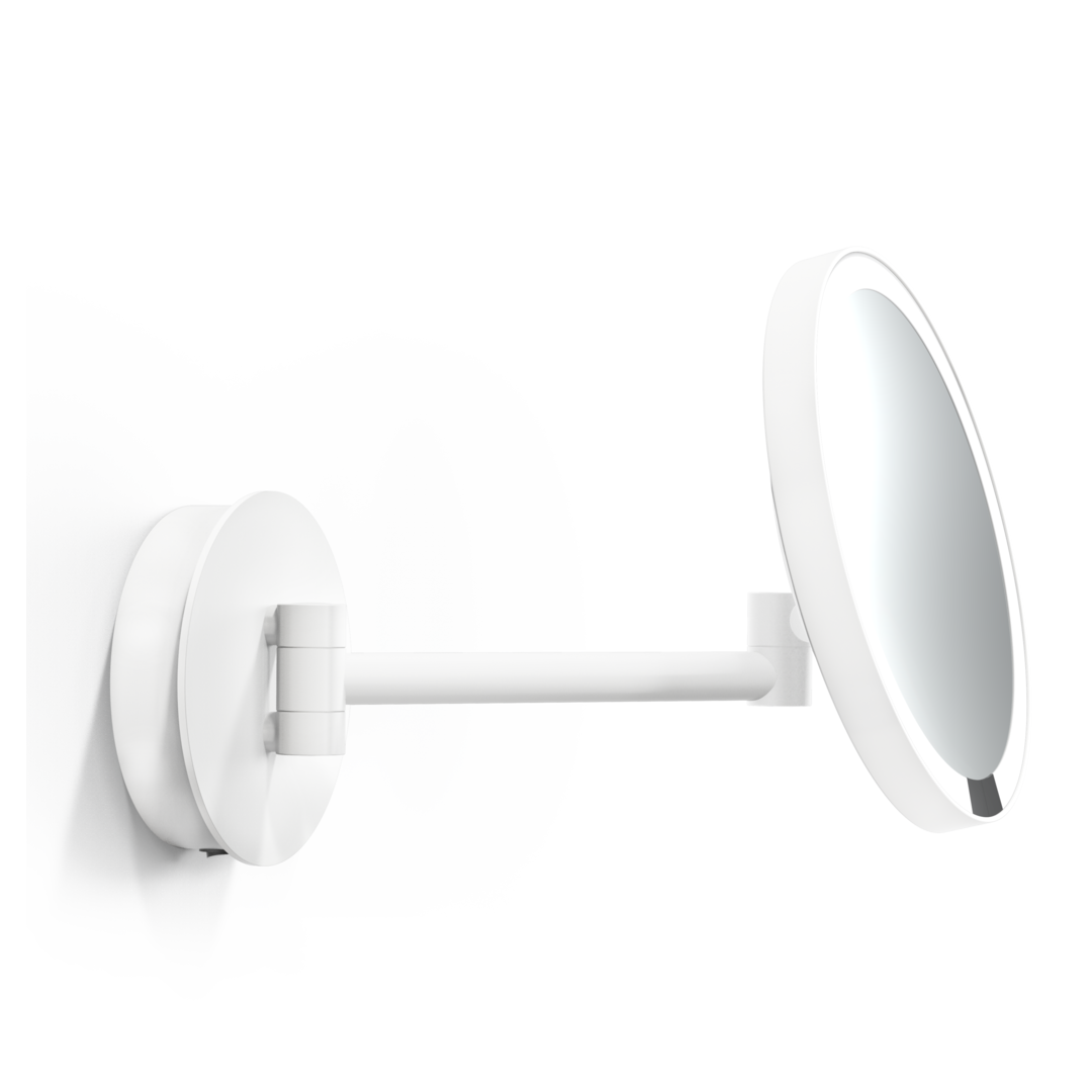 Decor Walther LED Cosmetic Mirror Illuminated WM - 5x Magnification - Hard Wired by Decor Walther
