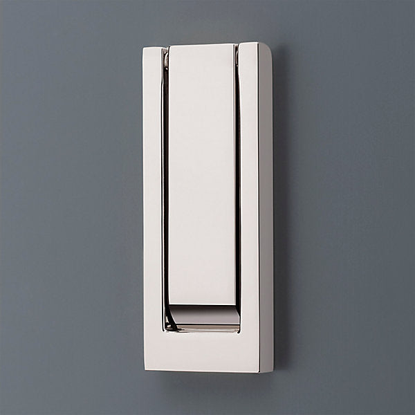 polished nickel knocker