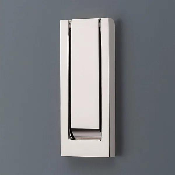 polished nickel knocker
