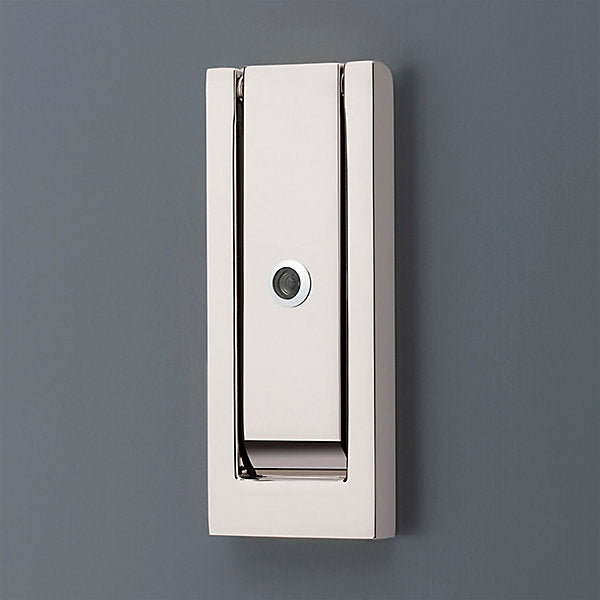 polished nickel knocker