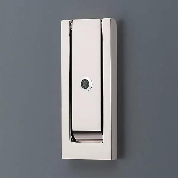 polished nickel knocker