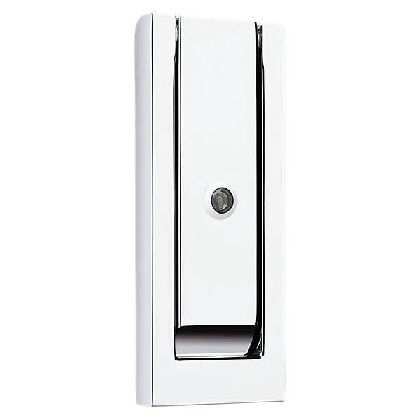 polished chrome knocker