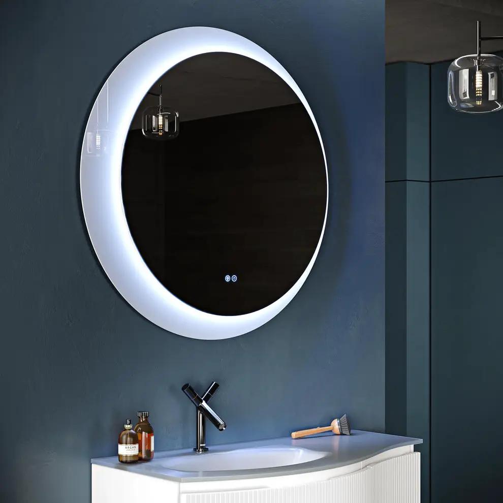 white matte vanity