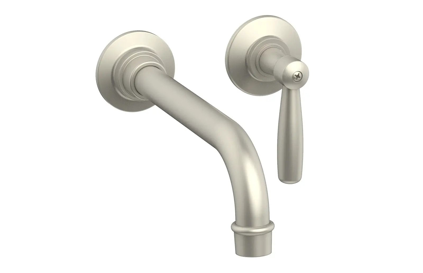 Phylrich WORKS Single Handle Wall Lavatory Set - Lever Handles by Phylrich