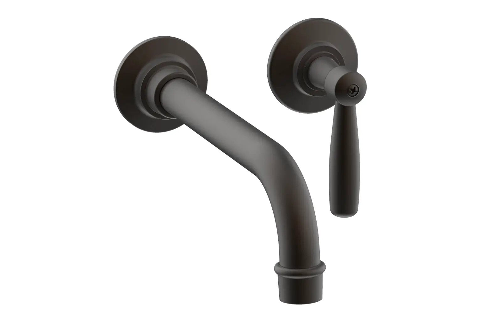 Phylrich WORKS Single Handle Wall Lavatory Set - Lever Handles by Phylrich