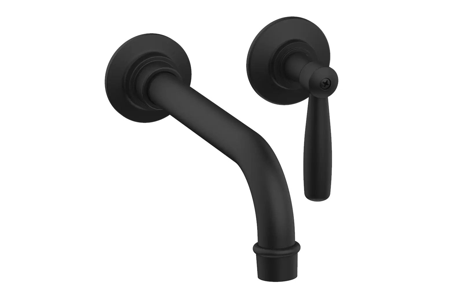 Phylrich WORKS Single Handle Wall Lavatory Set - Lever Handles by Phylrich