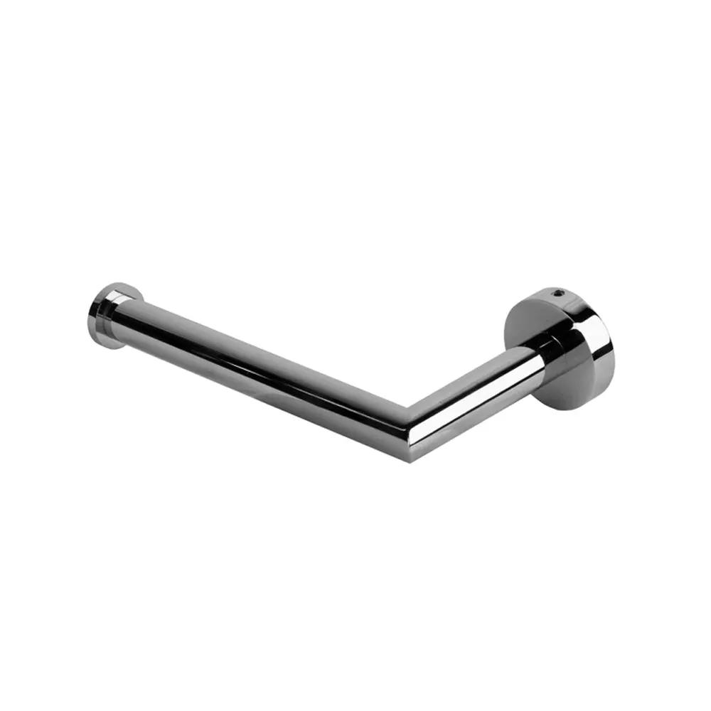 polished chrome toilet paper holder