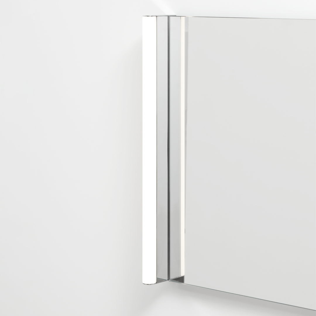 chrome wall light