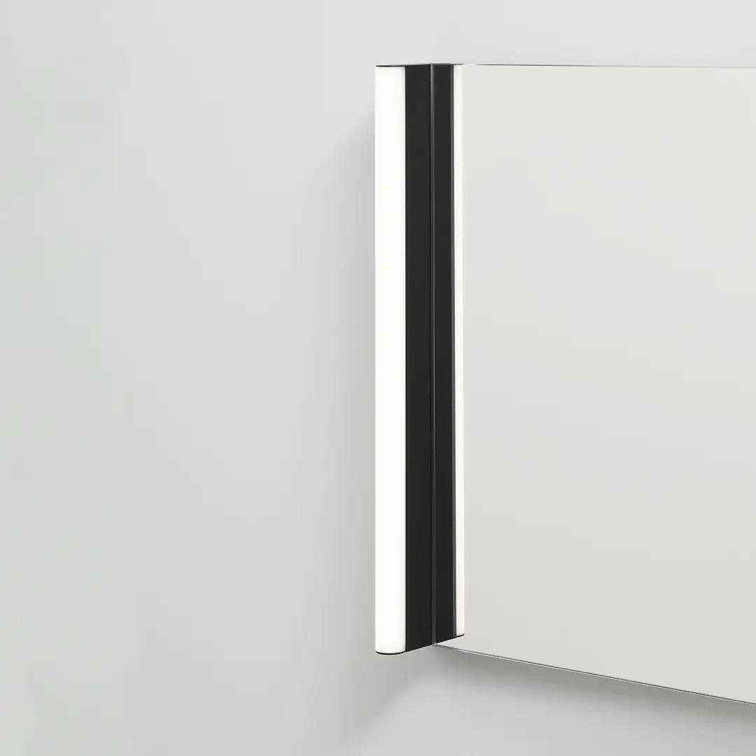 black matte wall light