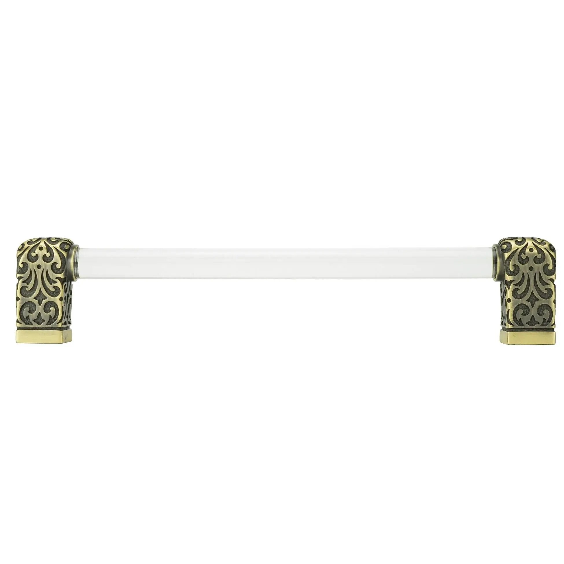 burnish brass pull