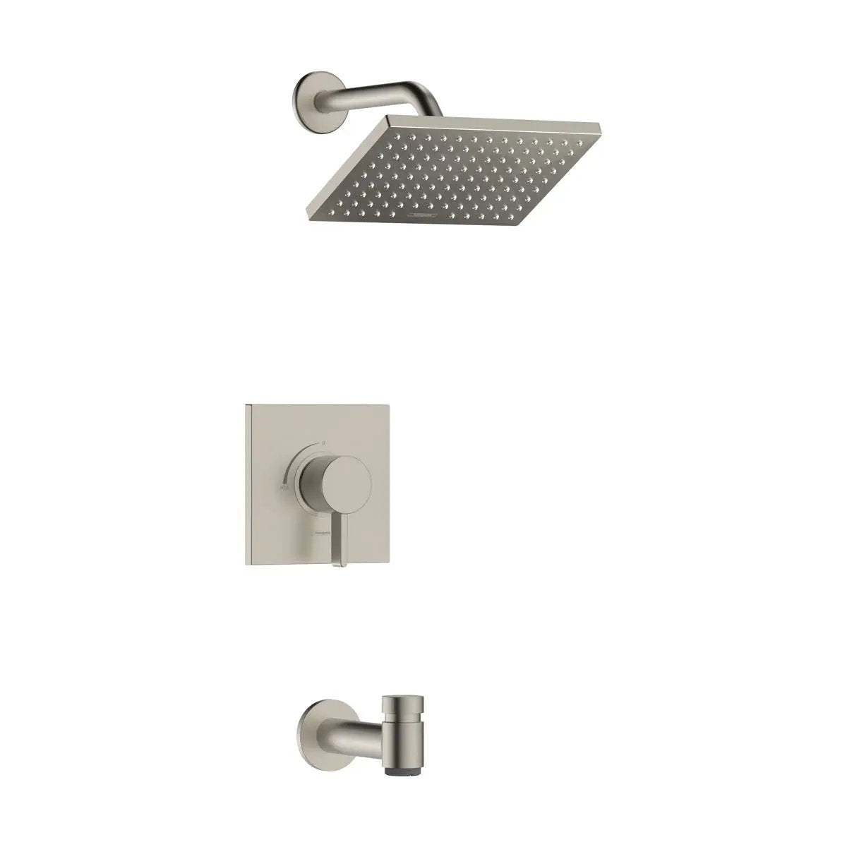 Hansgrohe Vernis Shape Pressure Balance Tub/Shower Set, 2.5 GPM by Hansgrohe
