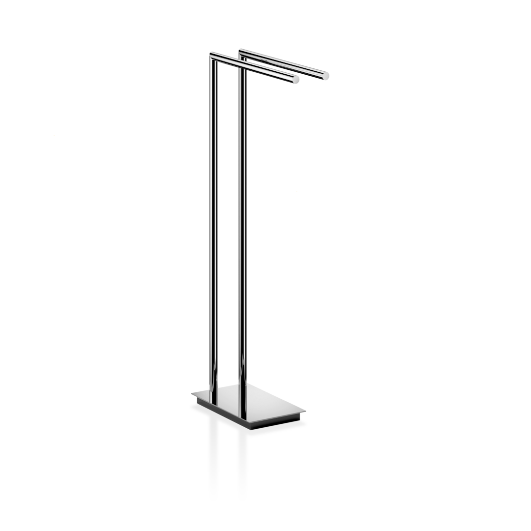 chrome towel stand