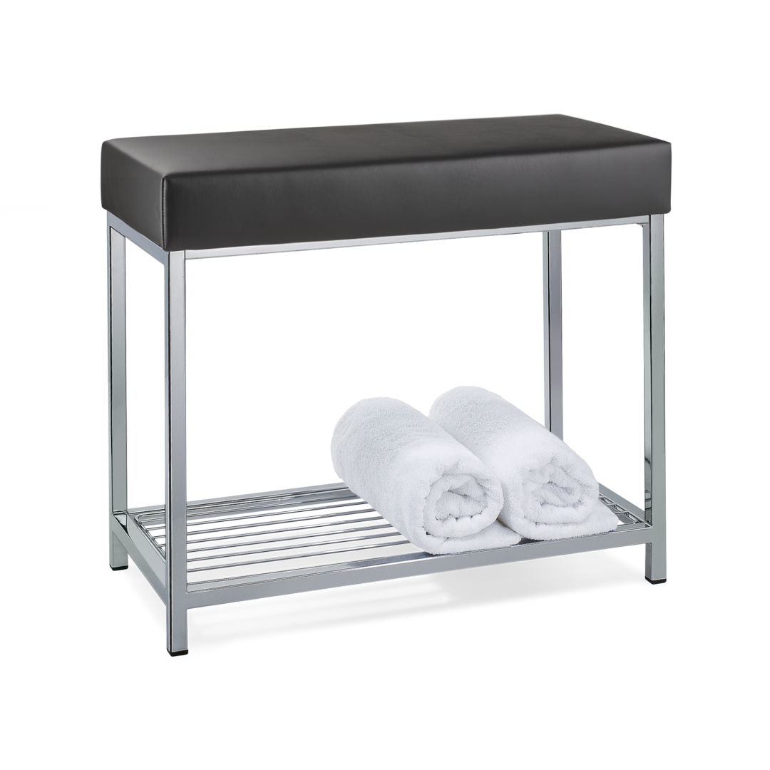 Decor Walther Corner 77 Bench with Shelf by Decor Walther