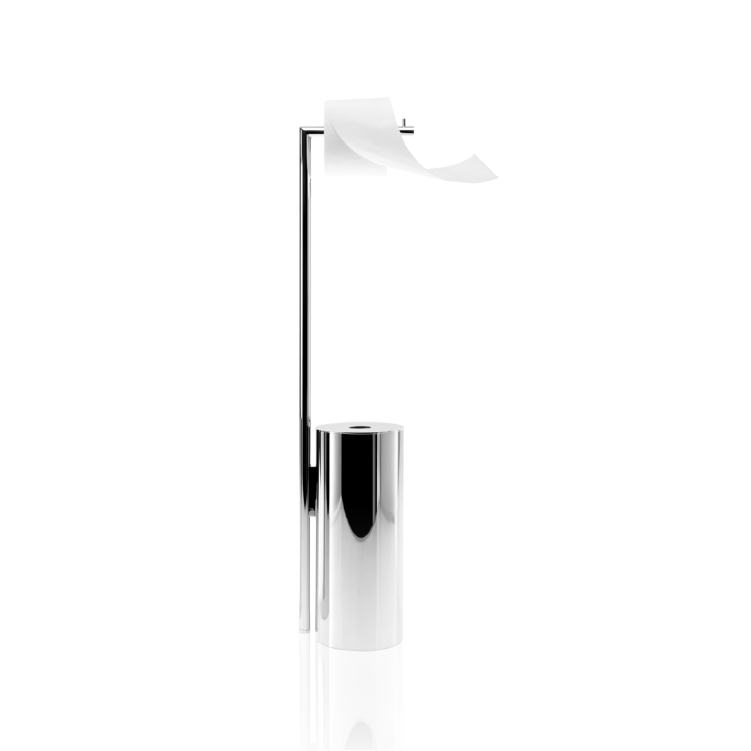 chrome toilet paper holder