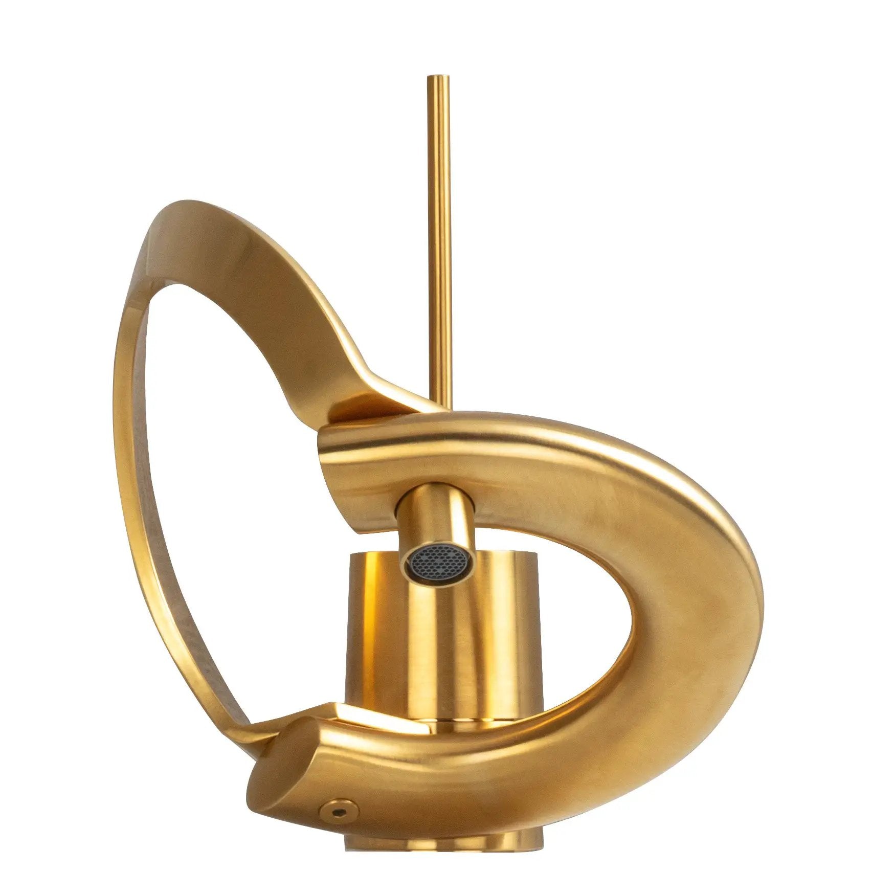 Lacava Perla & Embrace Deck-Mount Single-Hole Faucet by Lacava