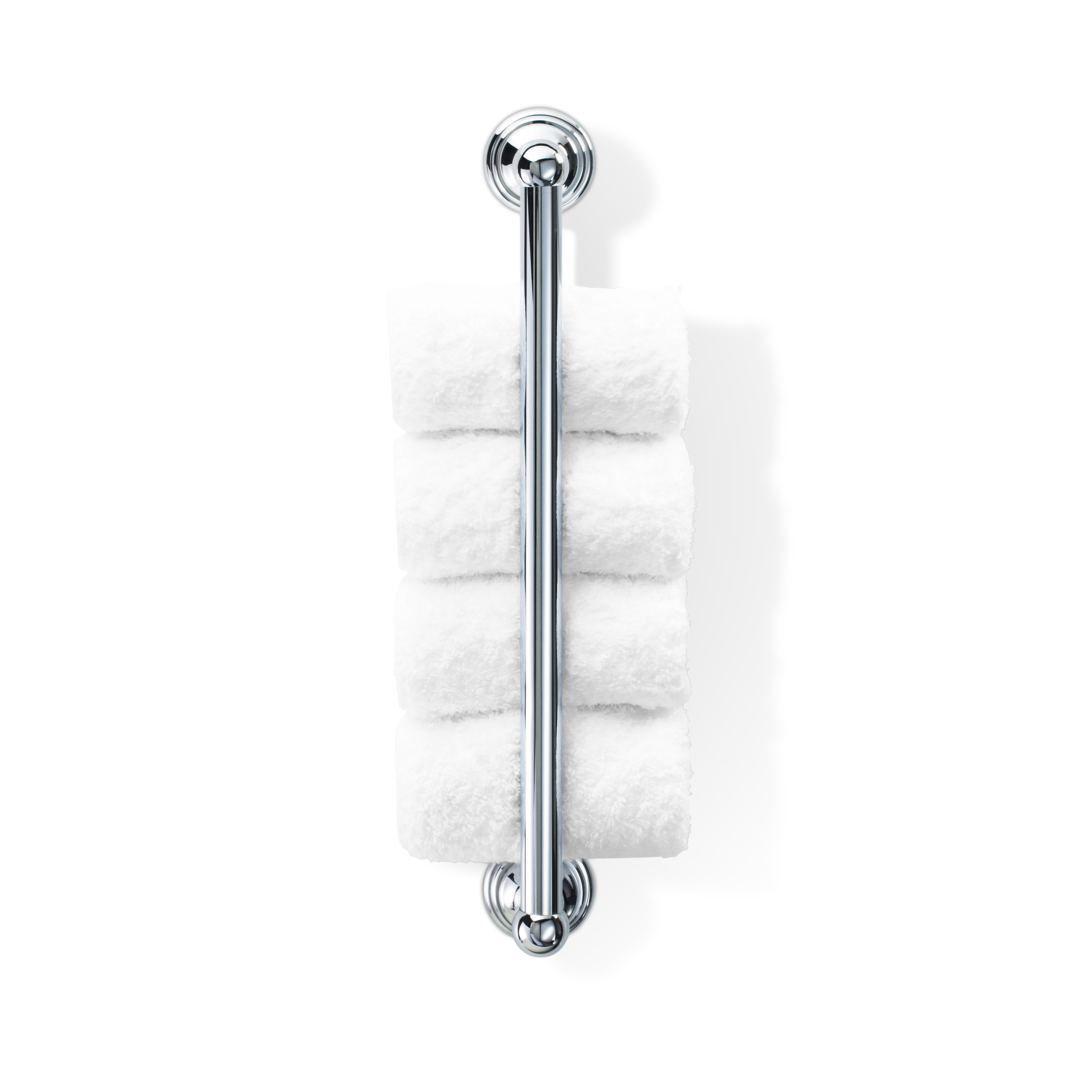 chrome towel rail