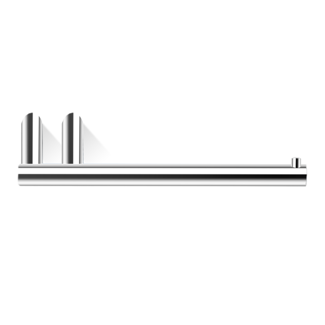 chrome toilet paper holder
