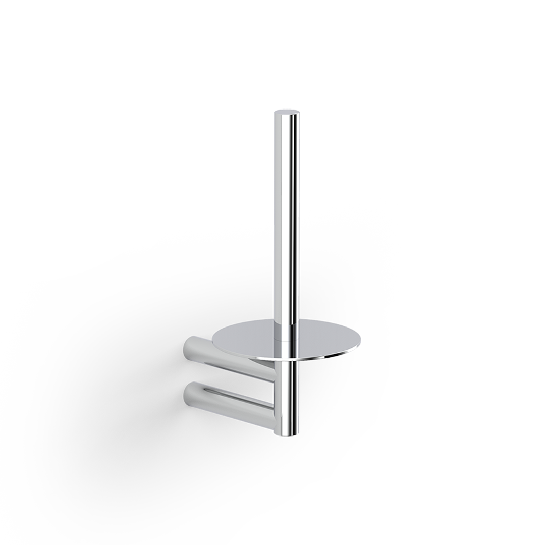 chrome toilet paper holder