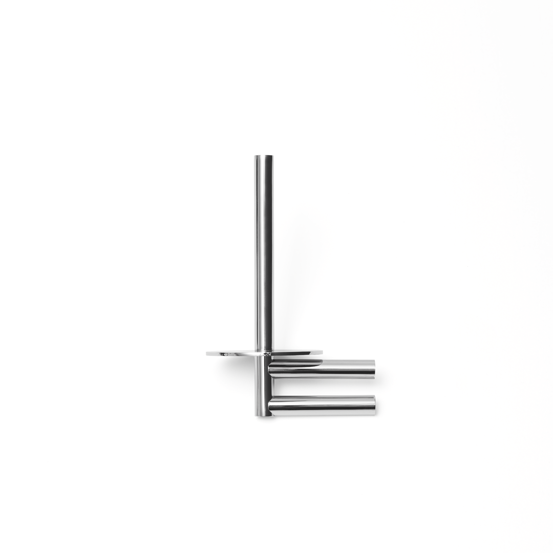 chrome toilet paper holder