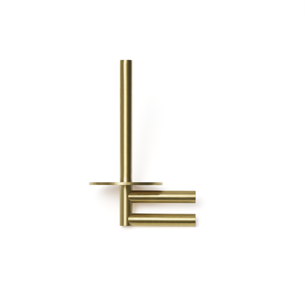 brass matte toilet paper holder