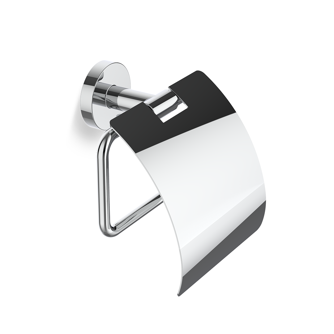 chrome toilet paper holder