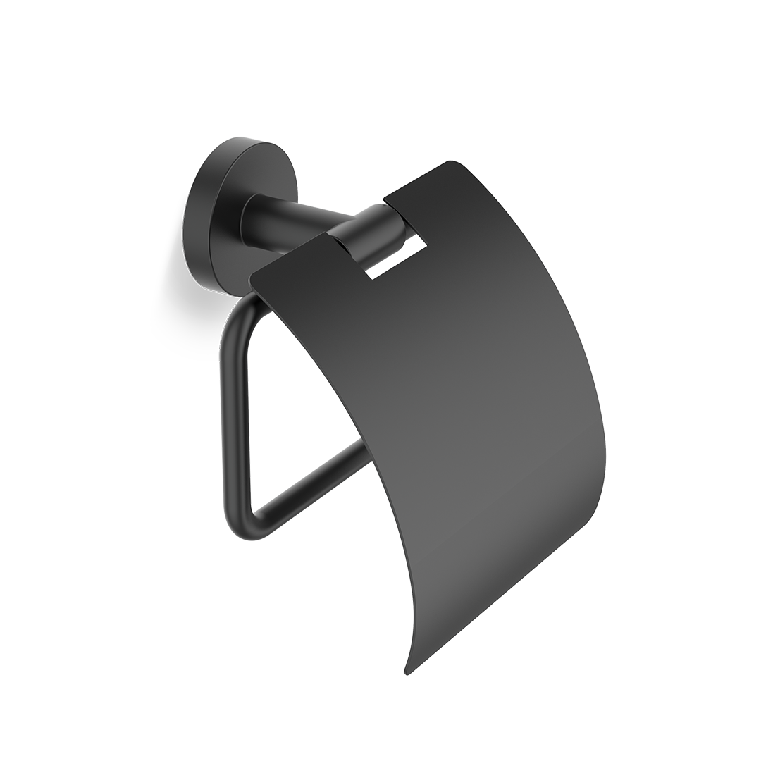Decor Walther Basic Toilet Paper Holder with Cover by Decor Walther