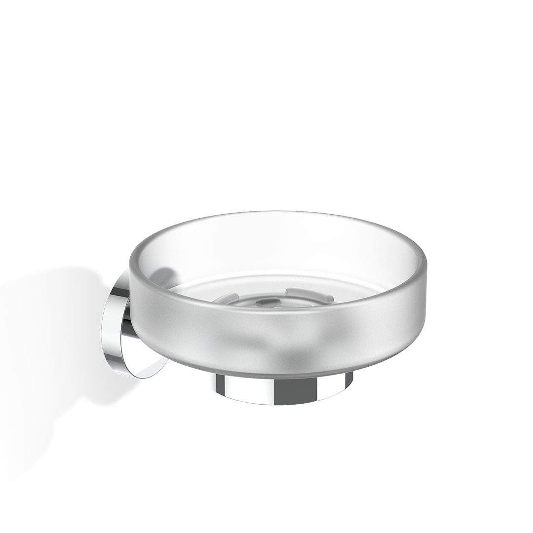 chrome soap dish