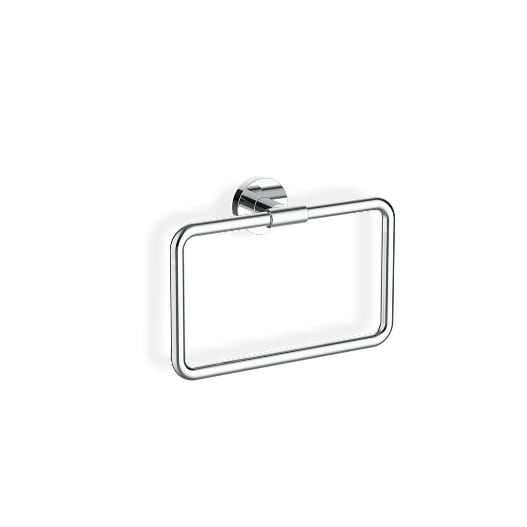 chrome towel ring