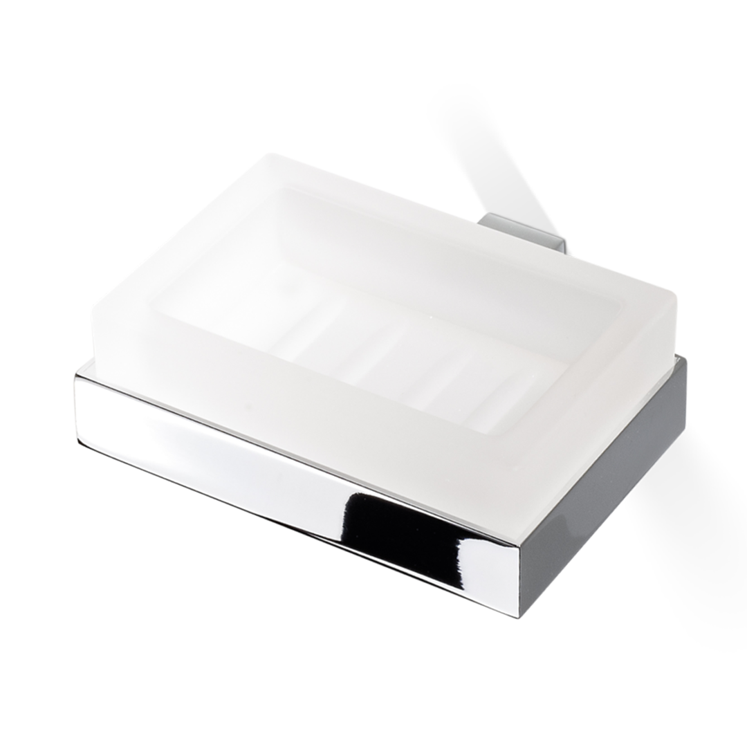 chrome soap dish