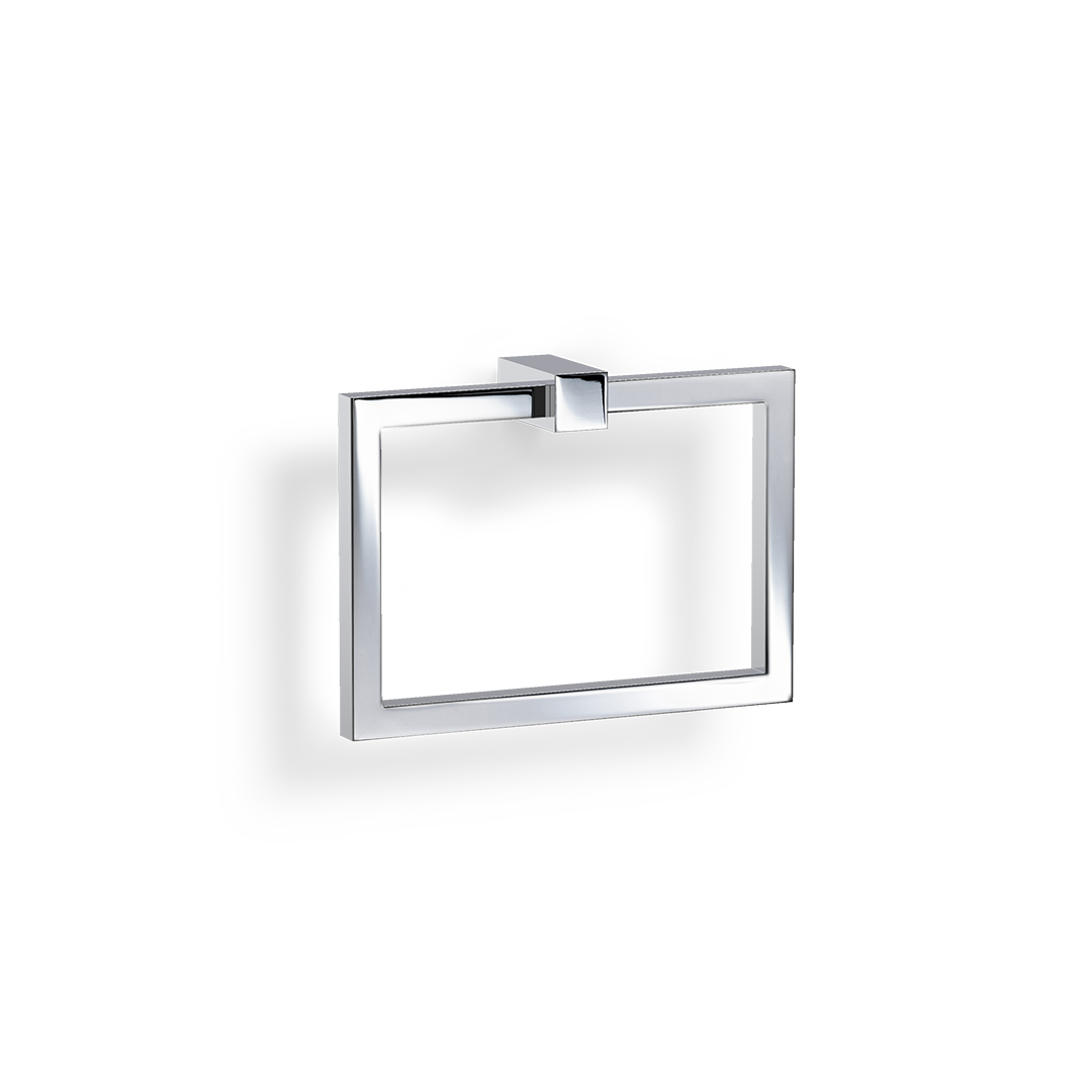 chrome towel ring