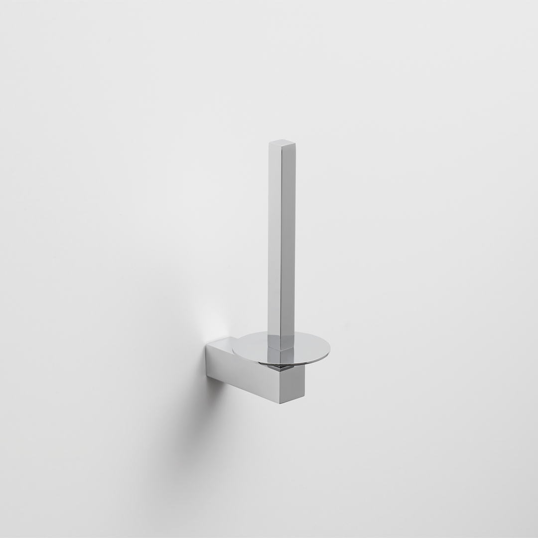 chrome toilet paper holder