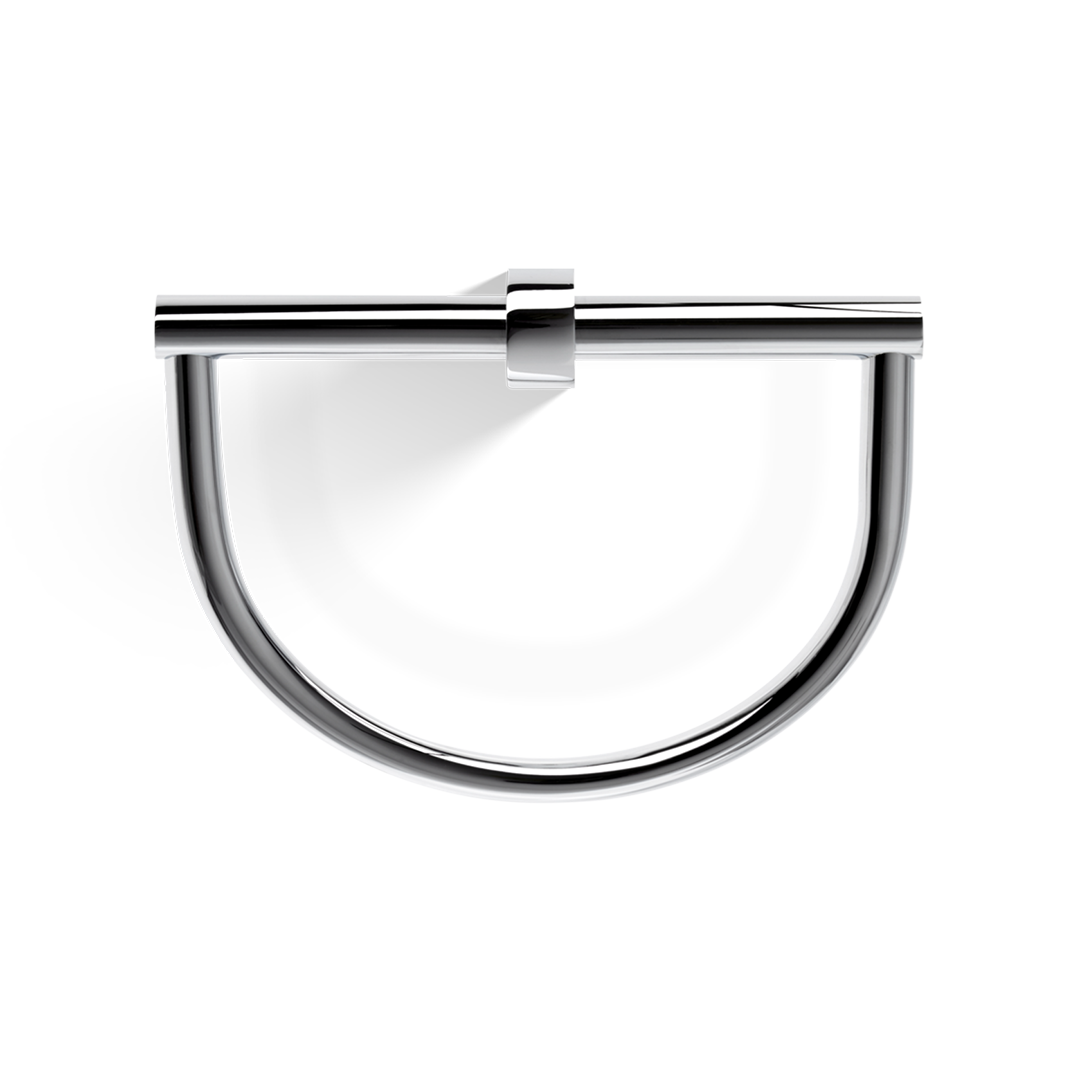 chrome towel ring