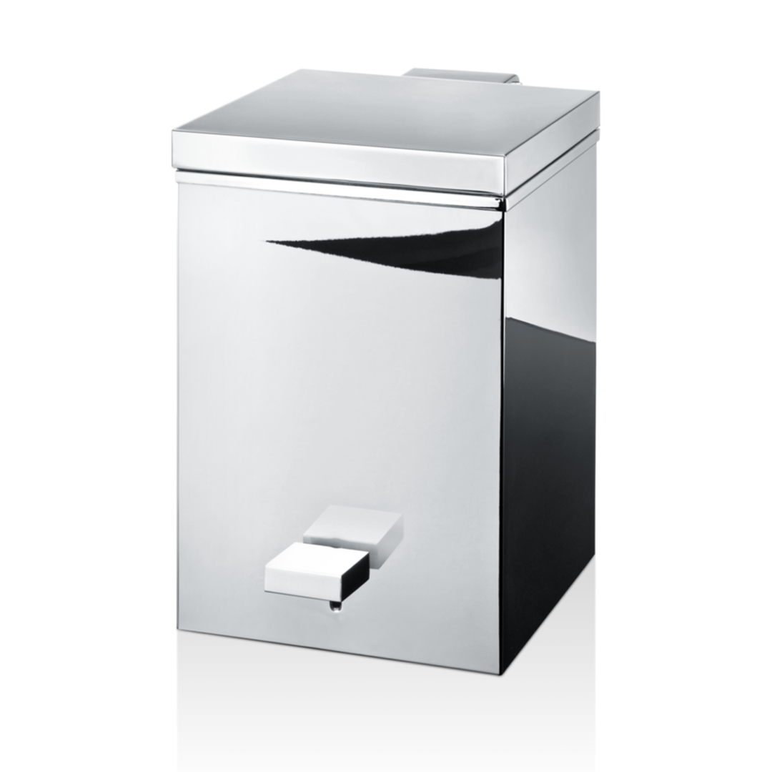 chrome pedal bin
