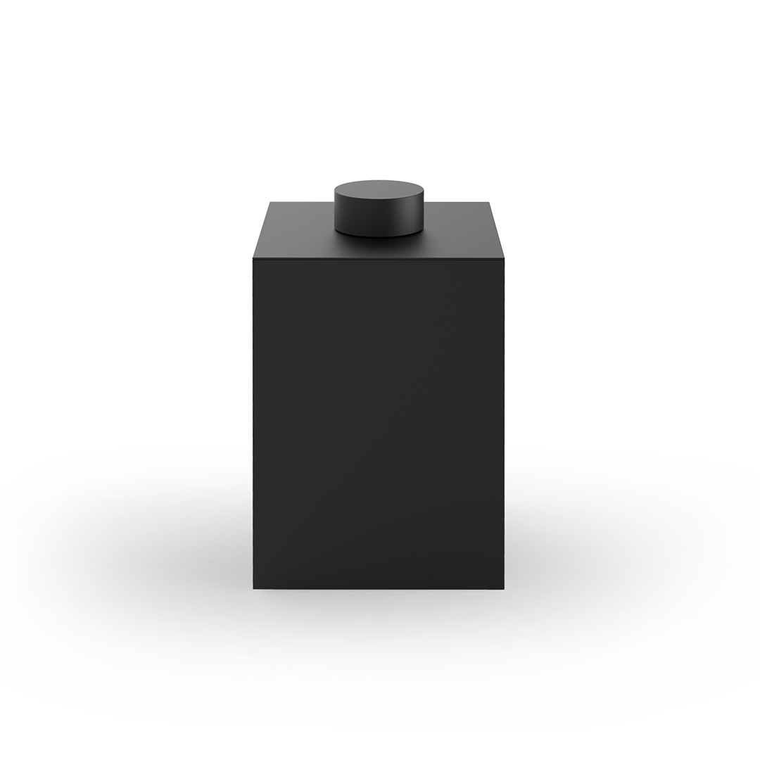 Decor Walther Century Paper Bin with Cover by Decor Walther